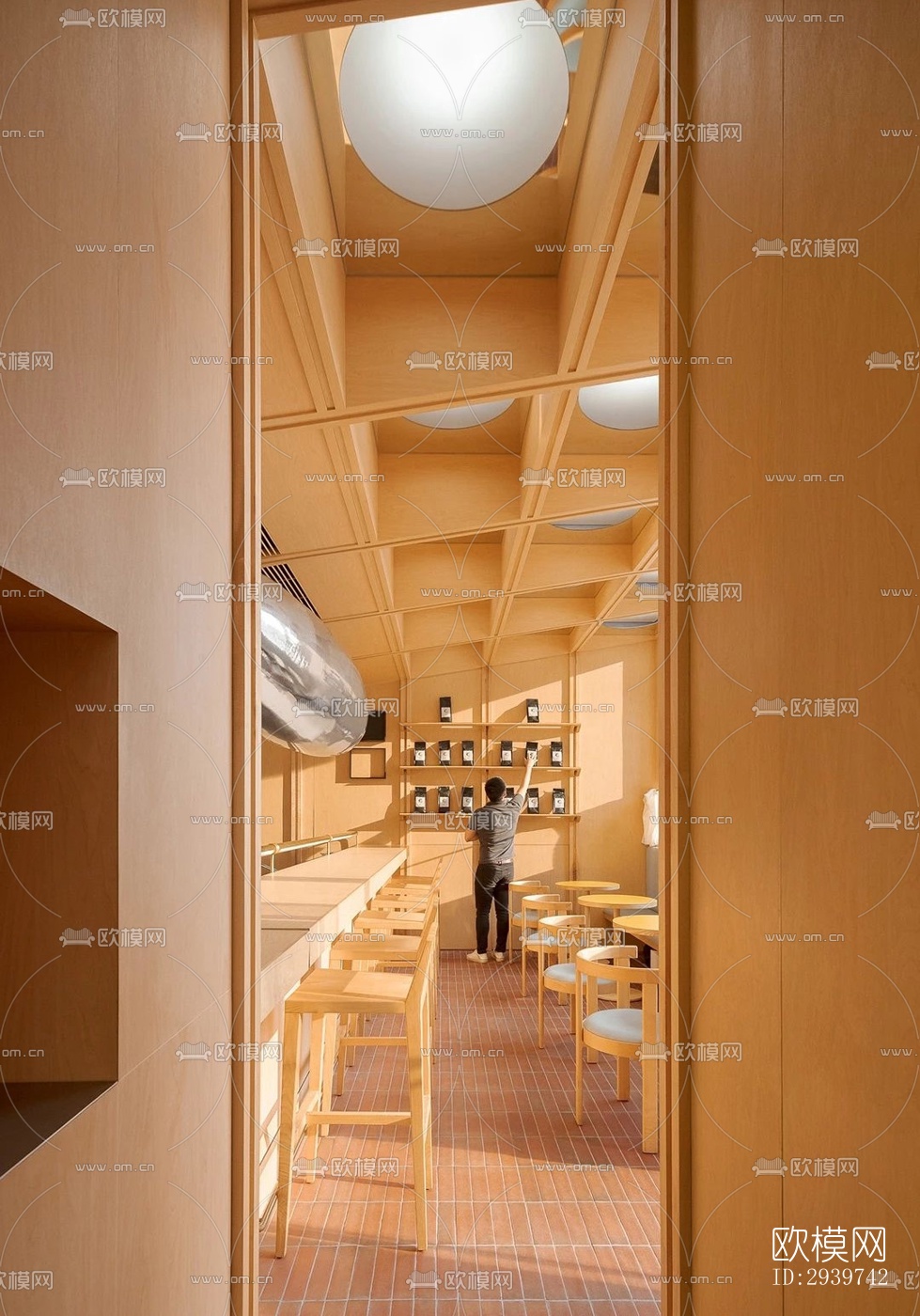 日式酒吧效果图下载（渲染图10）