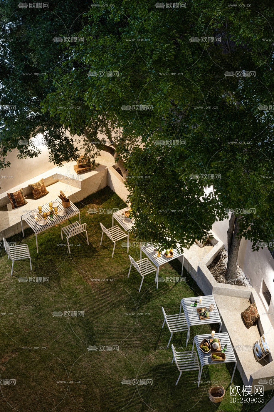 侘寂酒店民宿效果图下载（渲染图1）