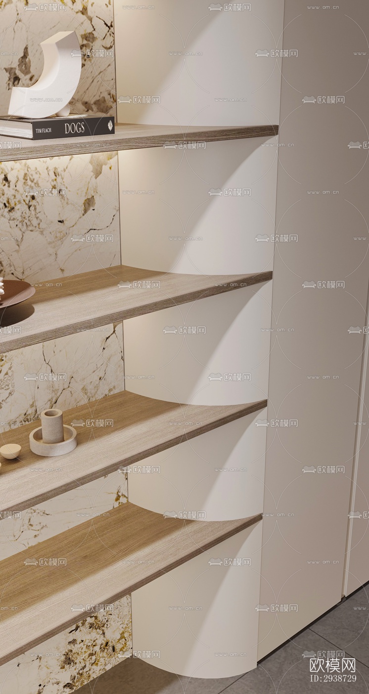 现代展览展厅效果图下载（渲染图17）