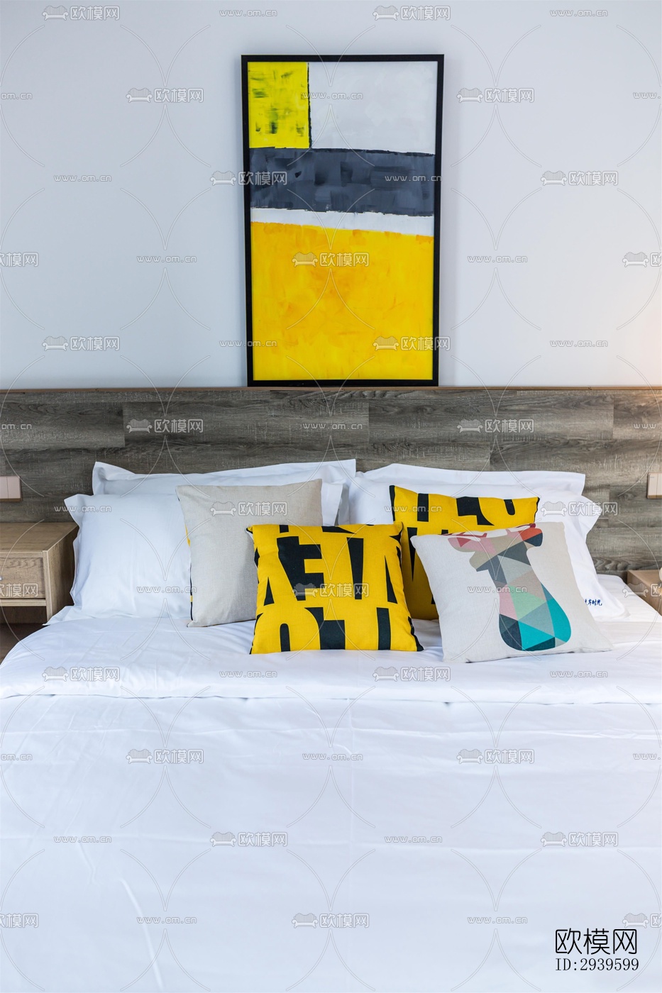 现代酒店民宿效果图下载（渲染图9）