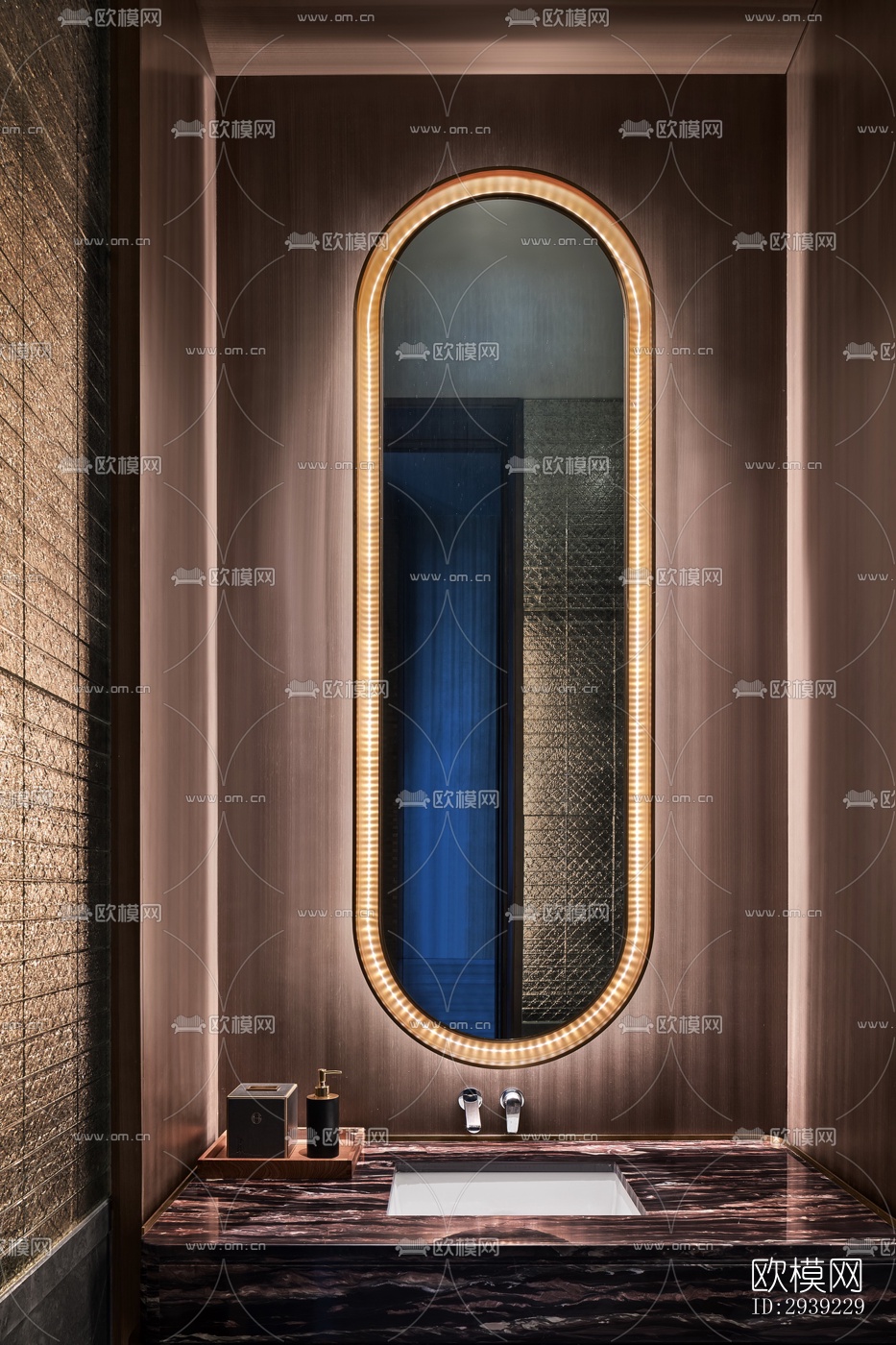 后现代酒店民宿效果图下载（渲染图6）