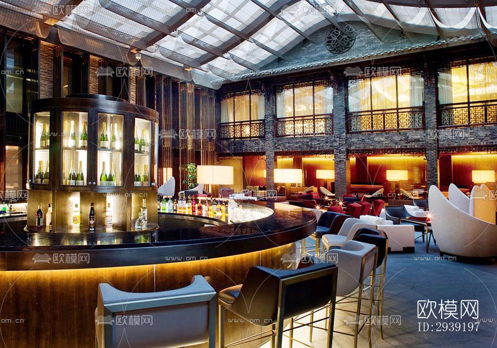 后现代酒店民宿效果图下载（渲染图3）