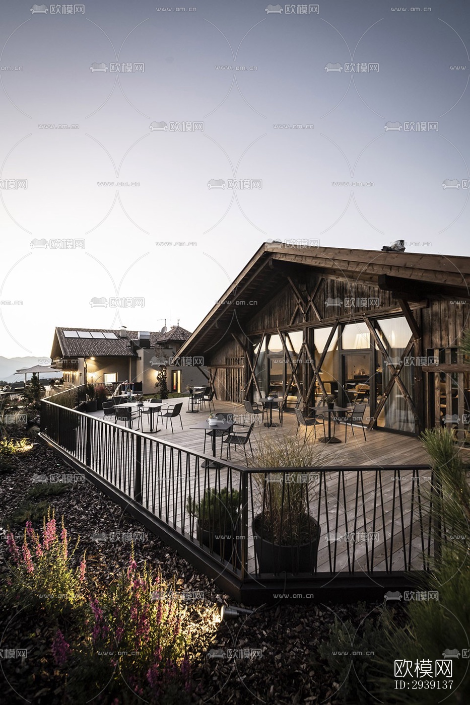 北欧酒店民宿效果图下载（渲染图18）