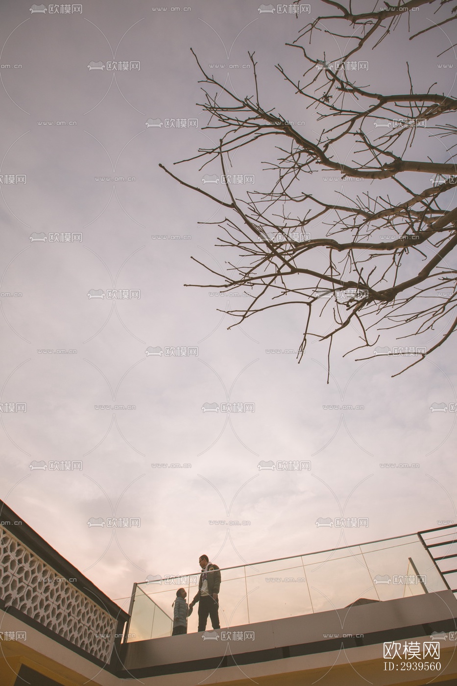 现代酒店民宿效果图下载（渲染图10）