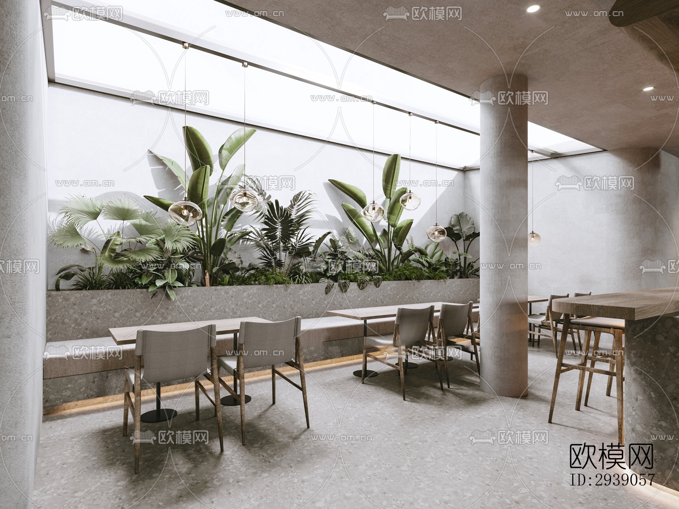 侘寂酒店民宿效果图下载（渲染图9）