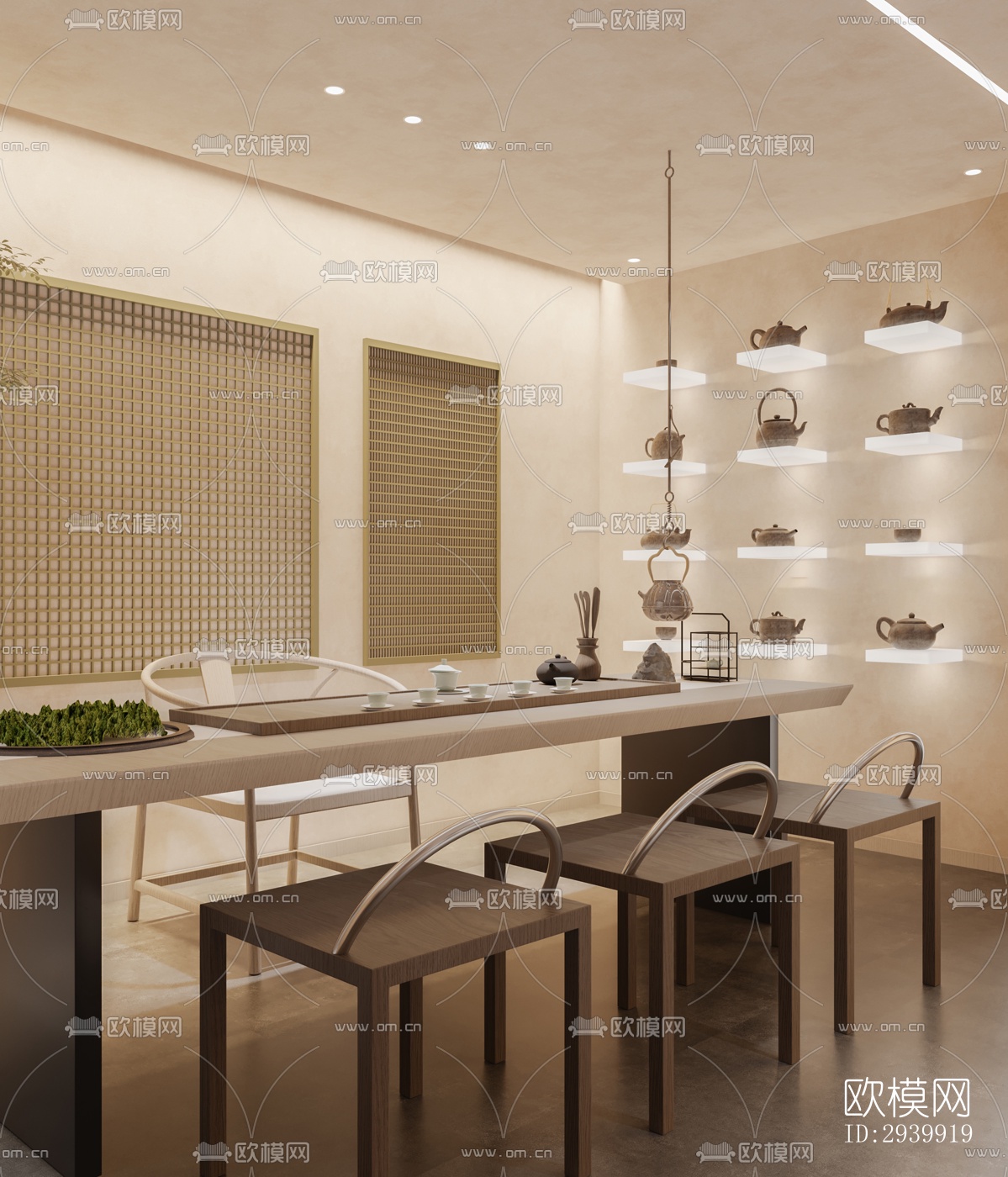 侘寂复式效果图下载（渲染图16）