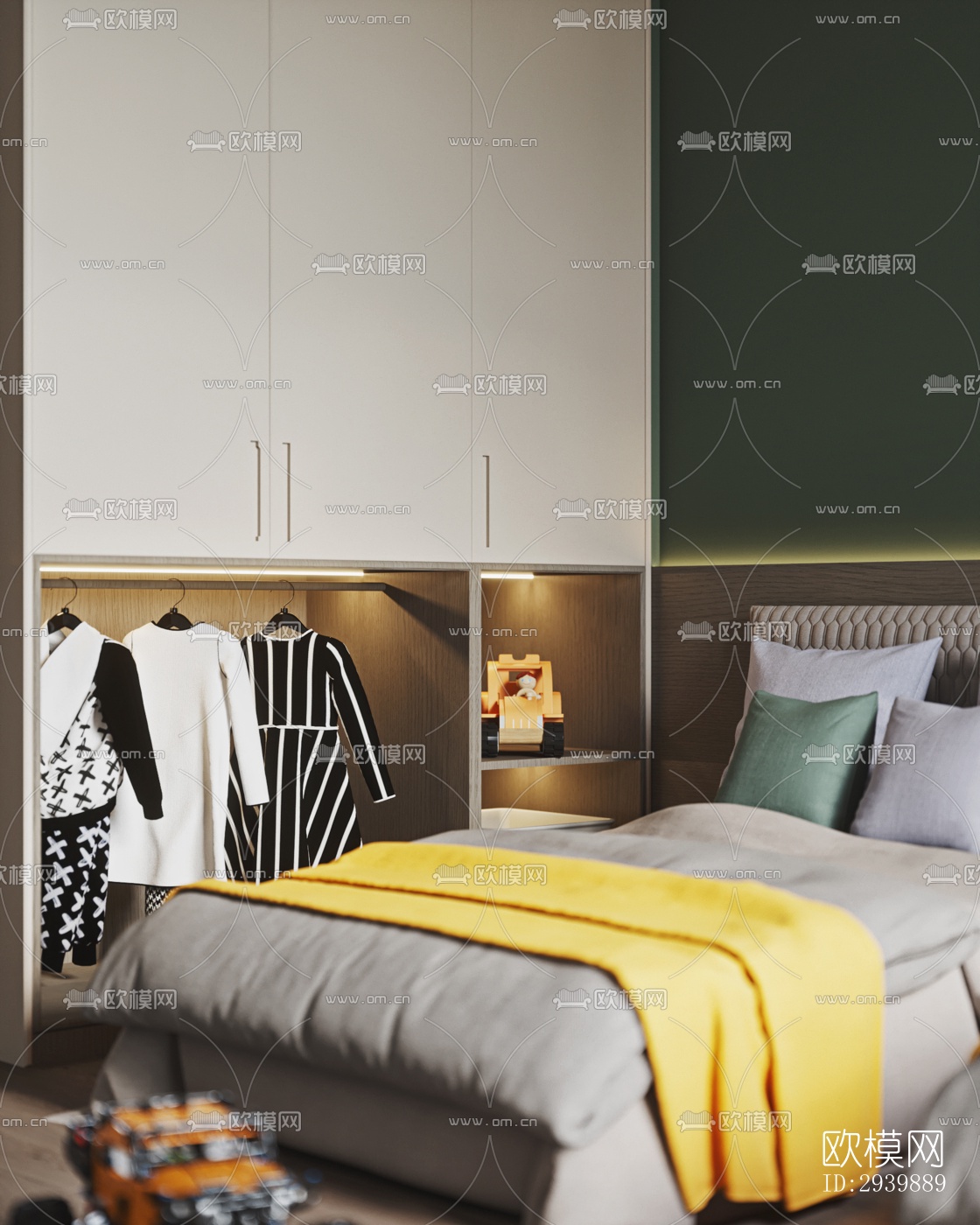 现代别墅效果图下载（渲染图2）