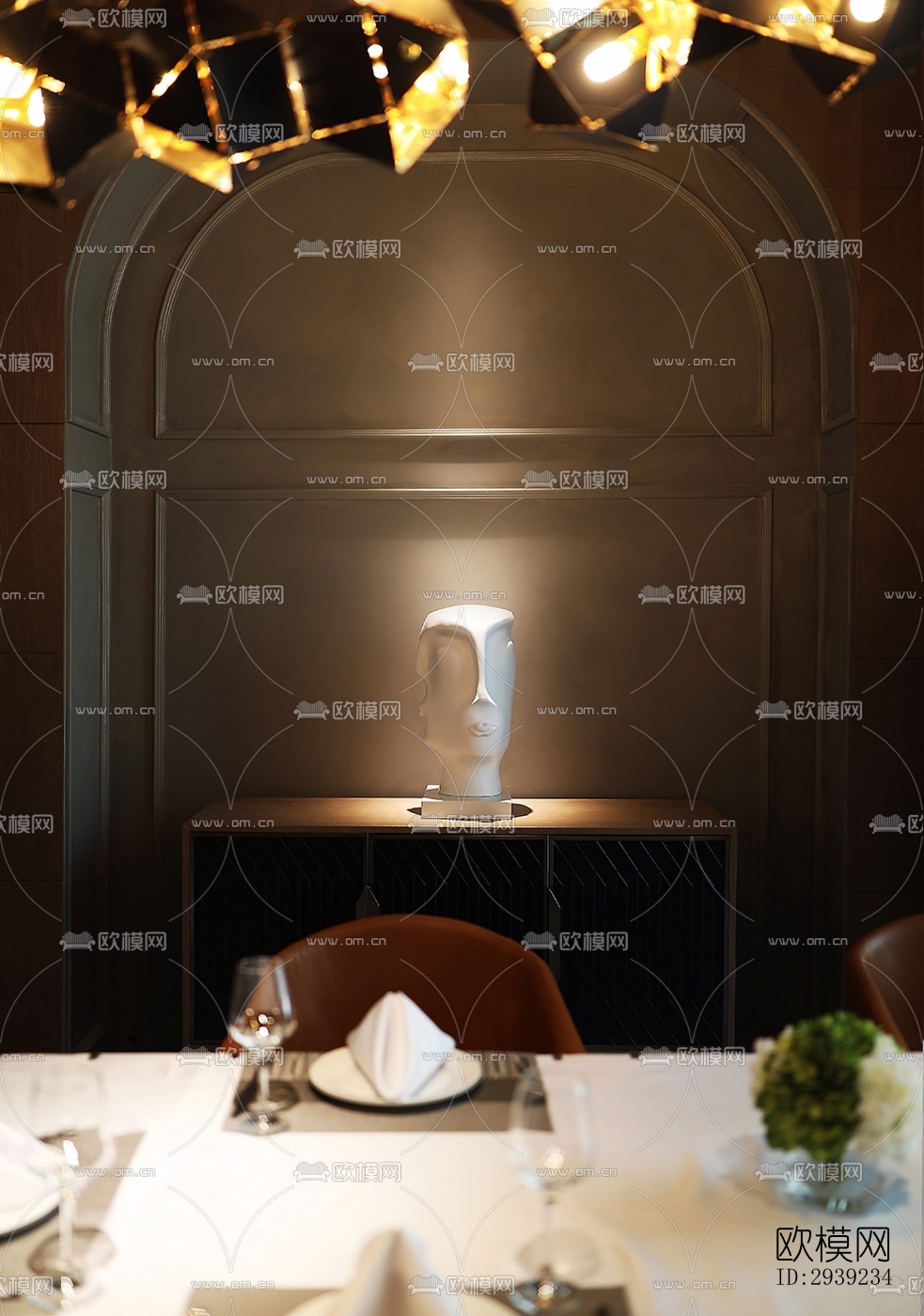 后现代酒店民宿效果图下载（渲染图5）