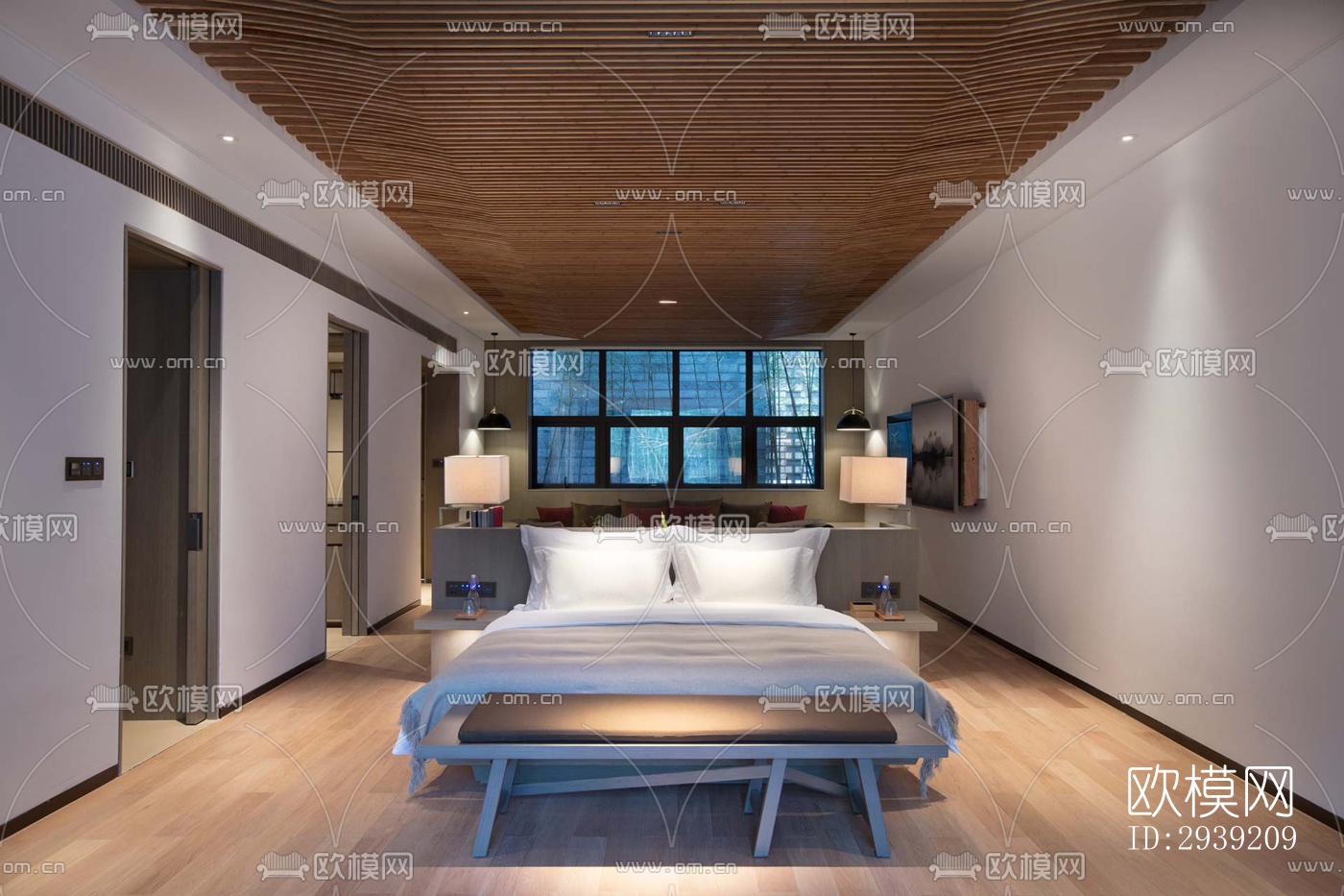 后现代酒店民宿效果图下载（渲染图20）