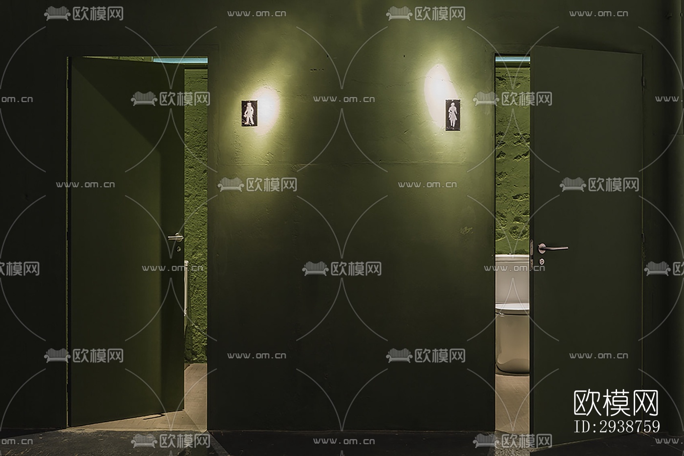 现代展览展厅效果图下载（渲染图20）