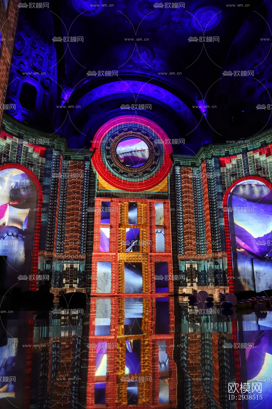 东南亚展览展厅效果图下载（渲染图1）