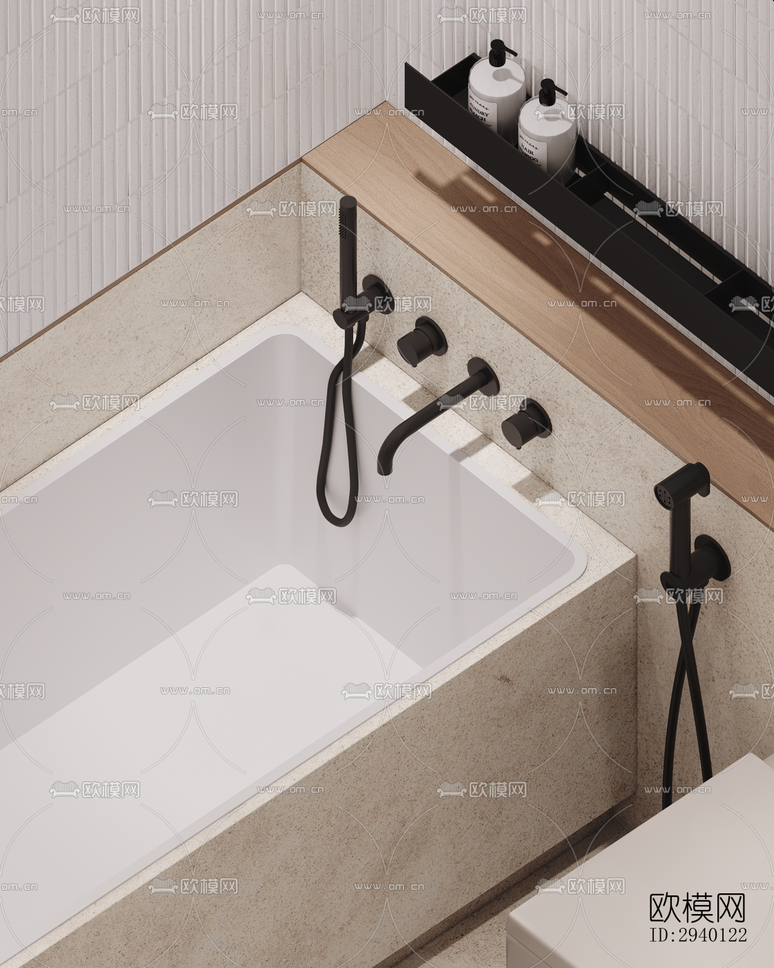 北欧平层效果图下载（渲染图1）