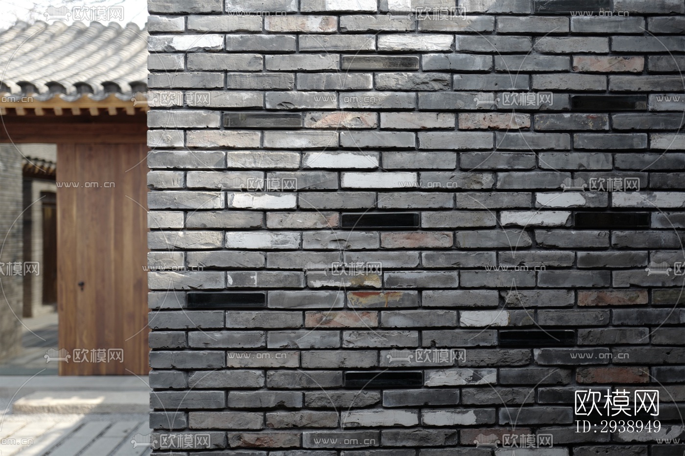 中式酒店民宿效果图下载（渲染图12）