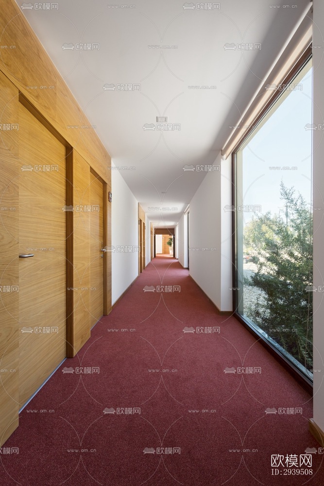 现代酒店民宿效果图下载（渲染图8）