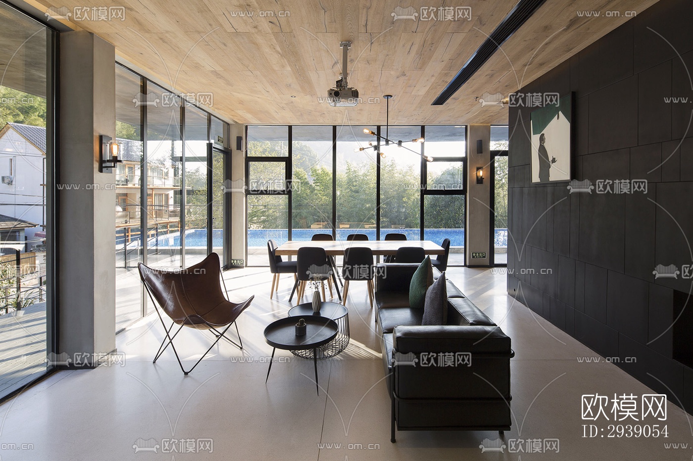 侘寂酒店民宿效果图下载（渲染图8）