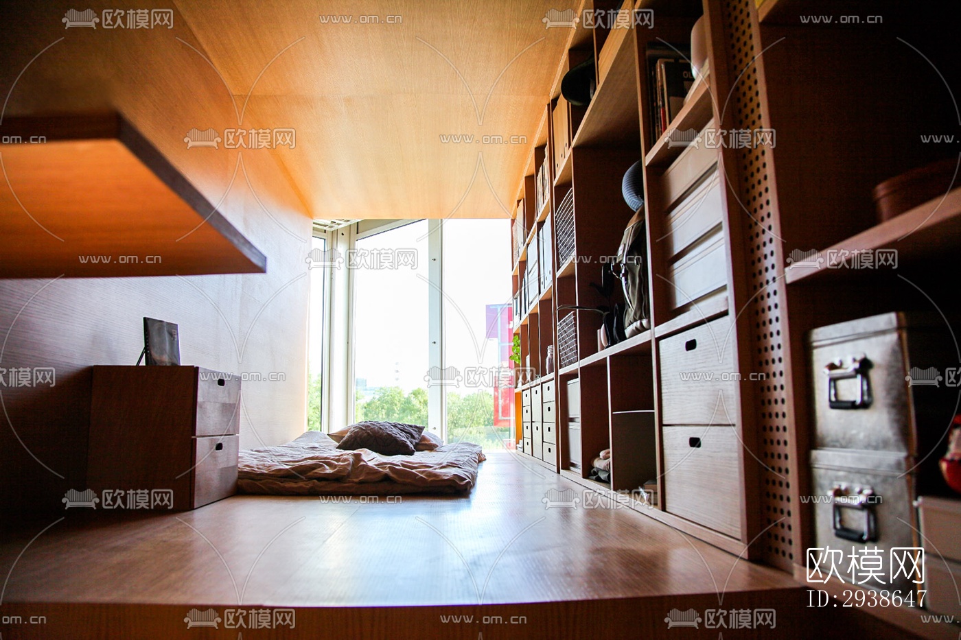 现代展览展厅效果图下载（渲染图12）