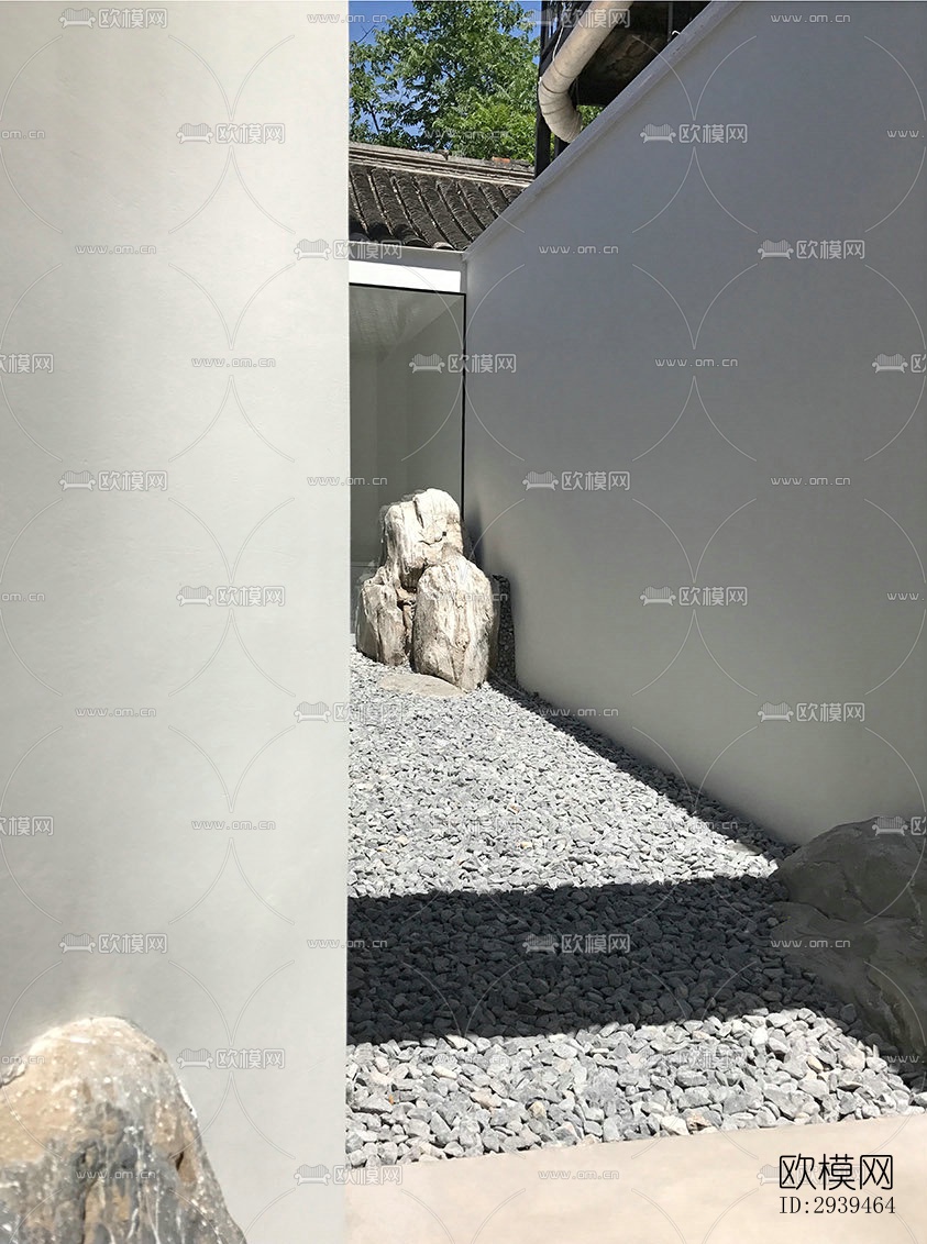 现代酒店民宿效果图下载（渲染图3）