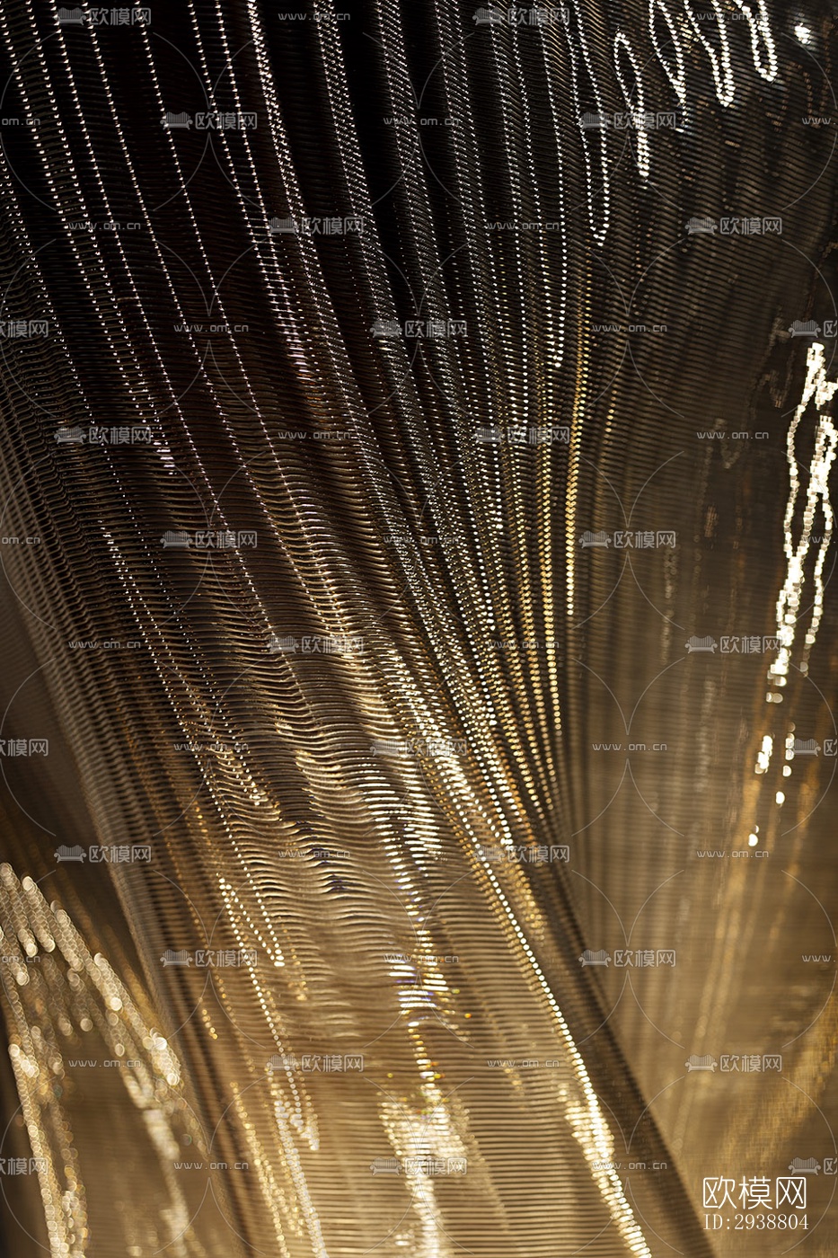 高级灰展览展厅效果图下载（渲染图12）