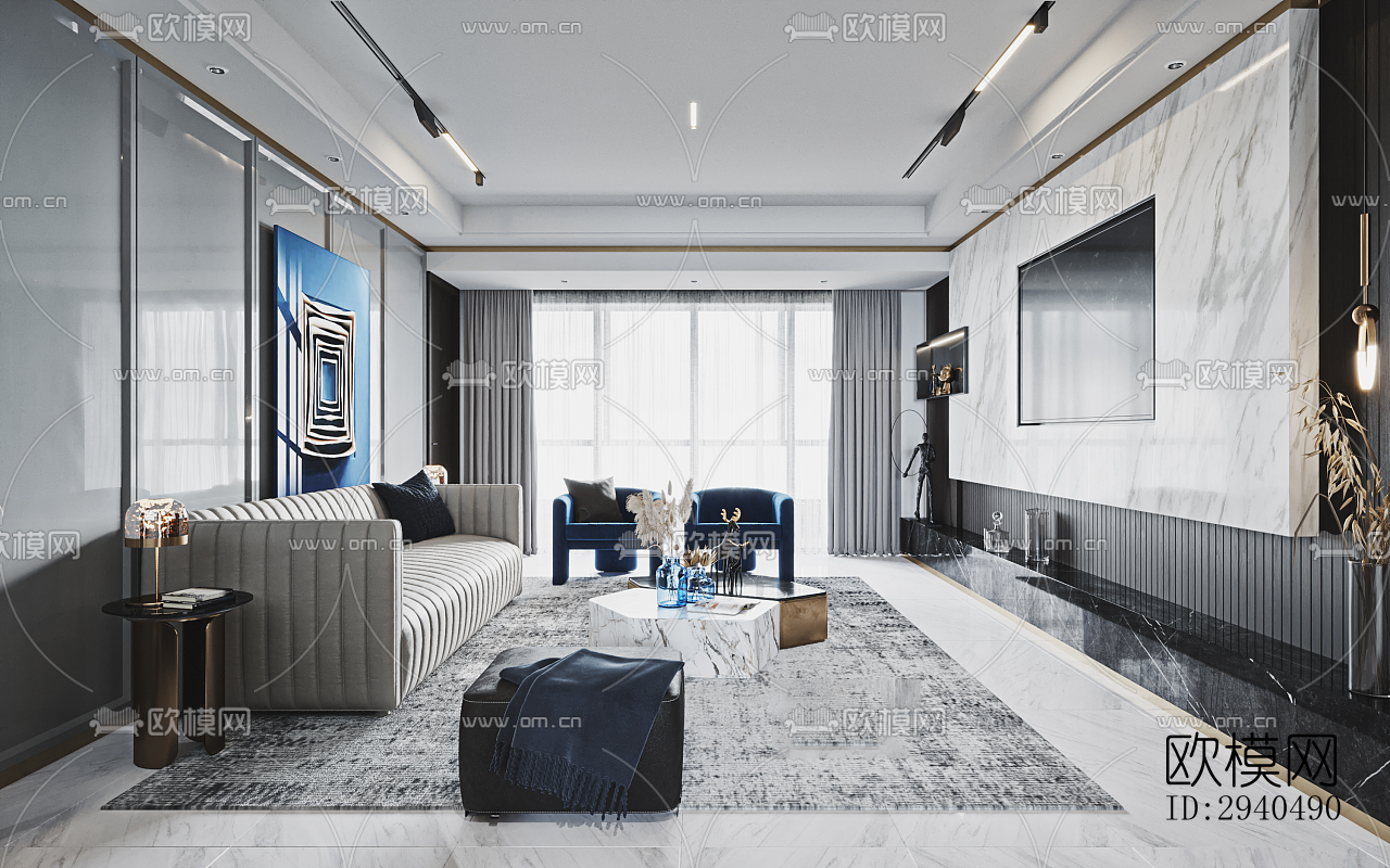 高级灰平层效果图下载（渲染图1）