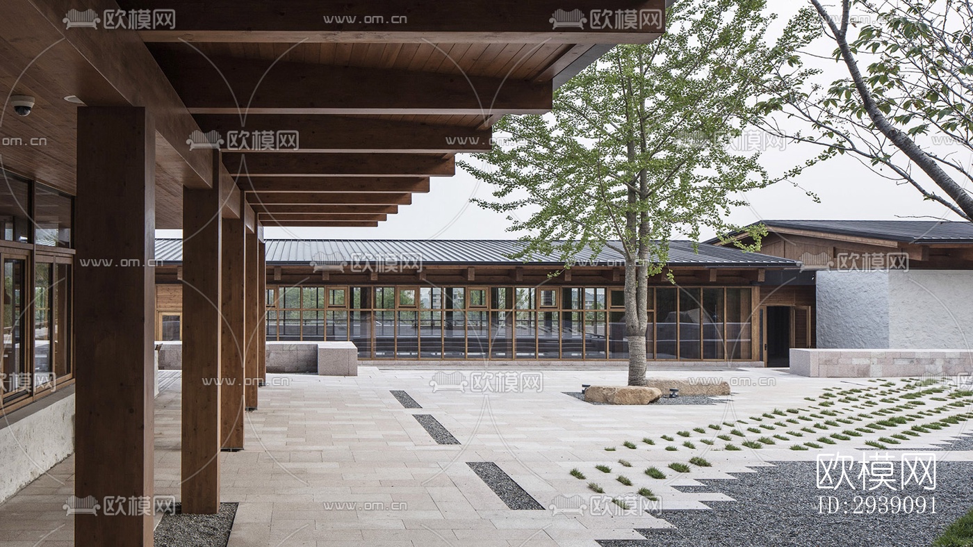 北欧酒店民宿效果图下载（渲染图7）