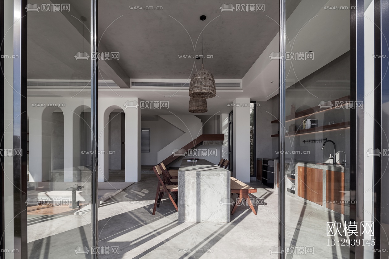 北欧酒店民宿效果图下载（渲染图3）