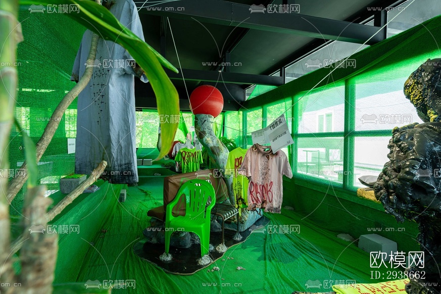 现代展览展厅效果图下载(渲染图17)