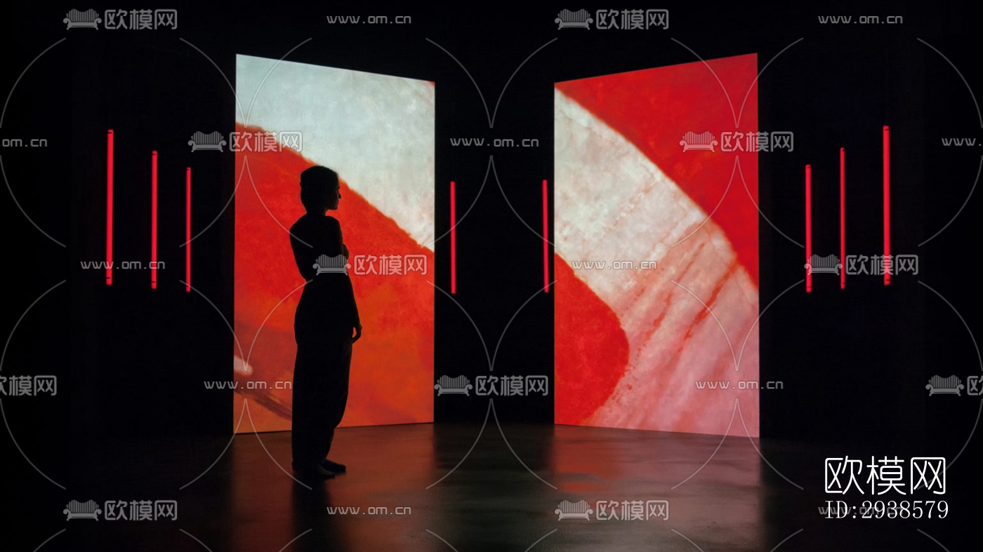 工业风展览展厅效果图下载（渲染图5）