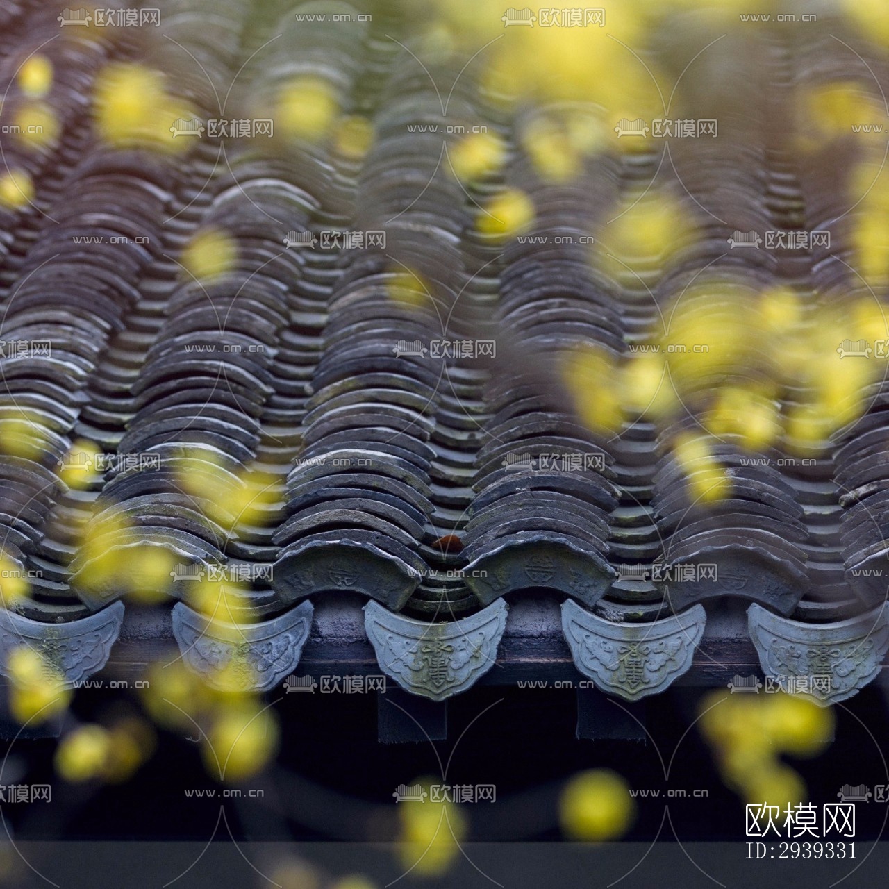 新中式酒店民宿效果图下载（渲染图7）