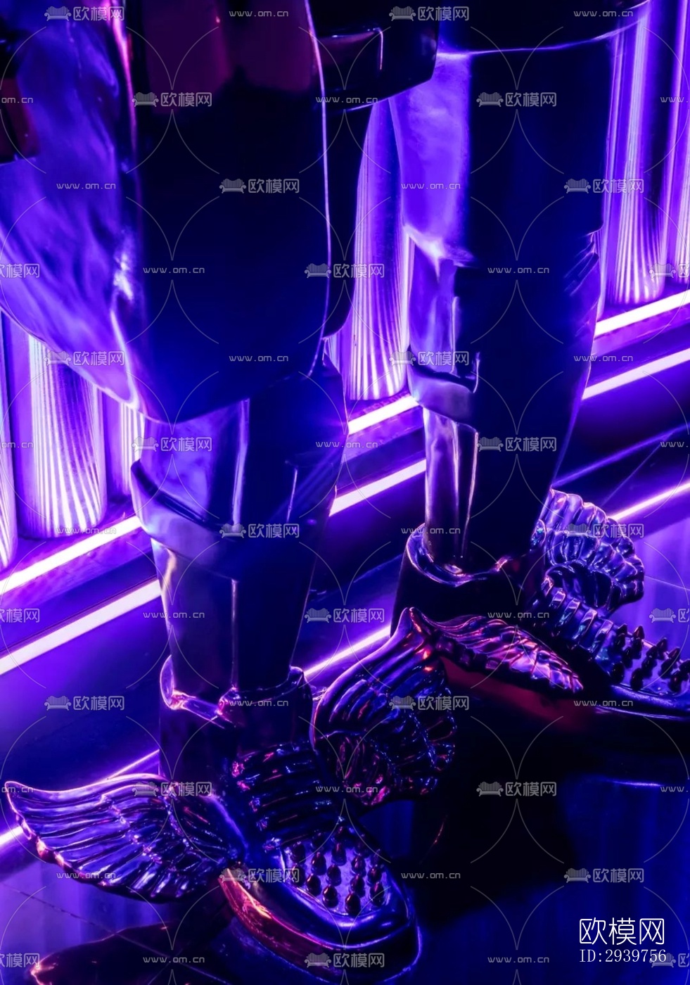 现代酒吧效果图下载（渲染图4）