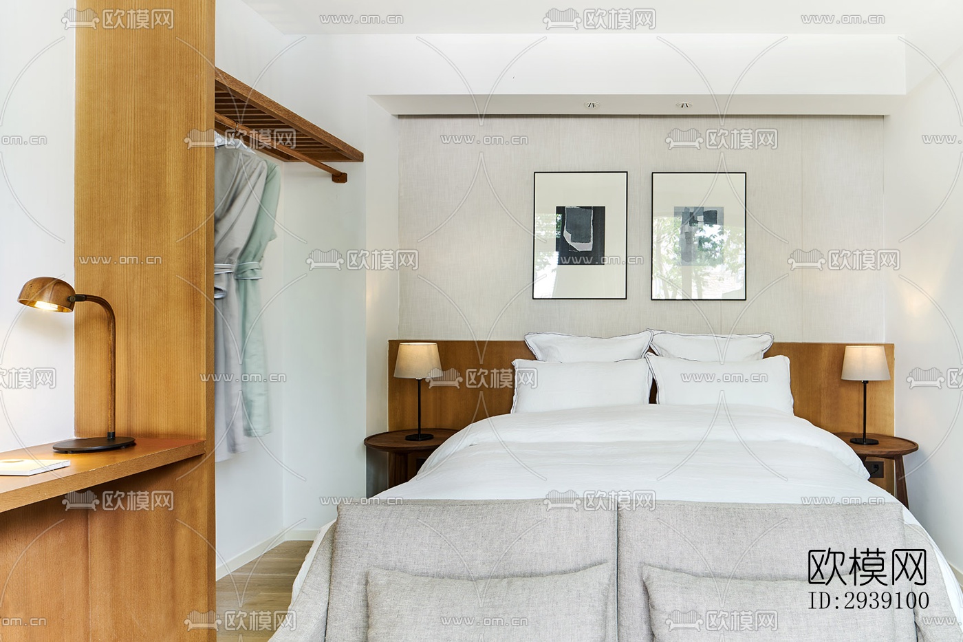 北欧酒店民宿效果图下载（渲染图7）