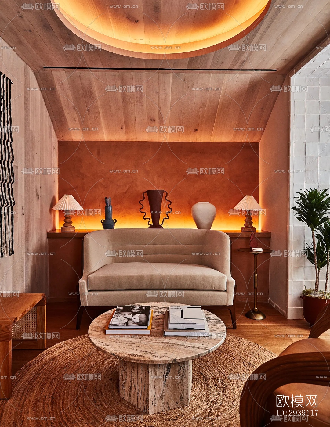 北欧酒店民宿效果图下载（渲染图9）