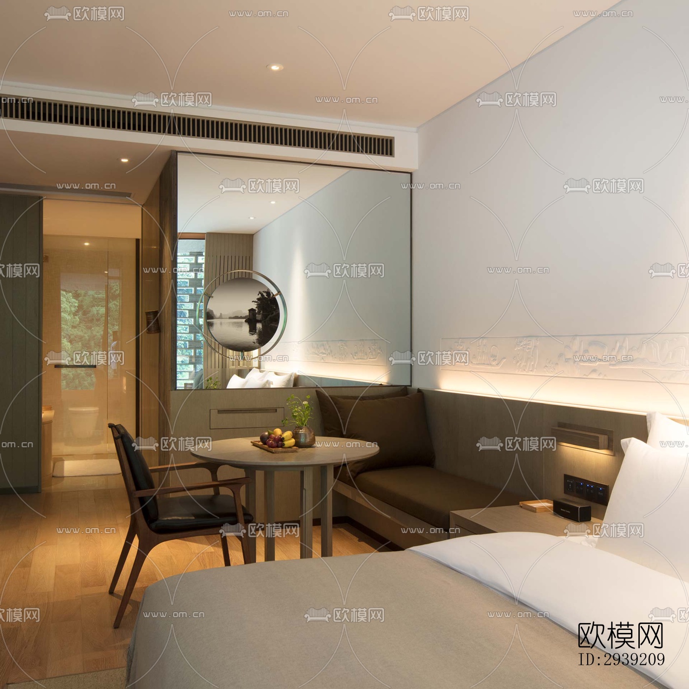 后现代酒店民宿效果图下载（渲染图17）