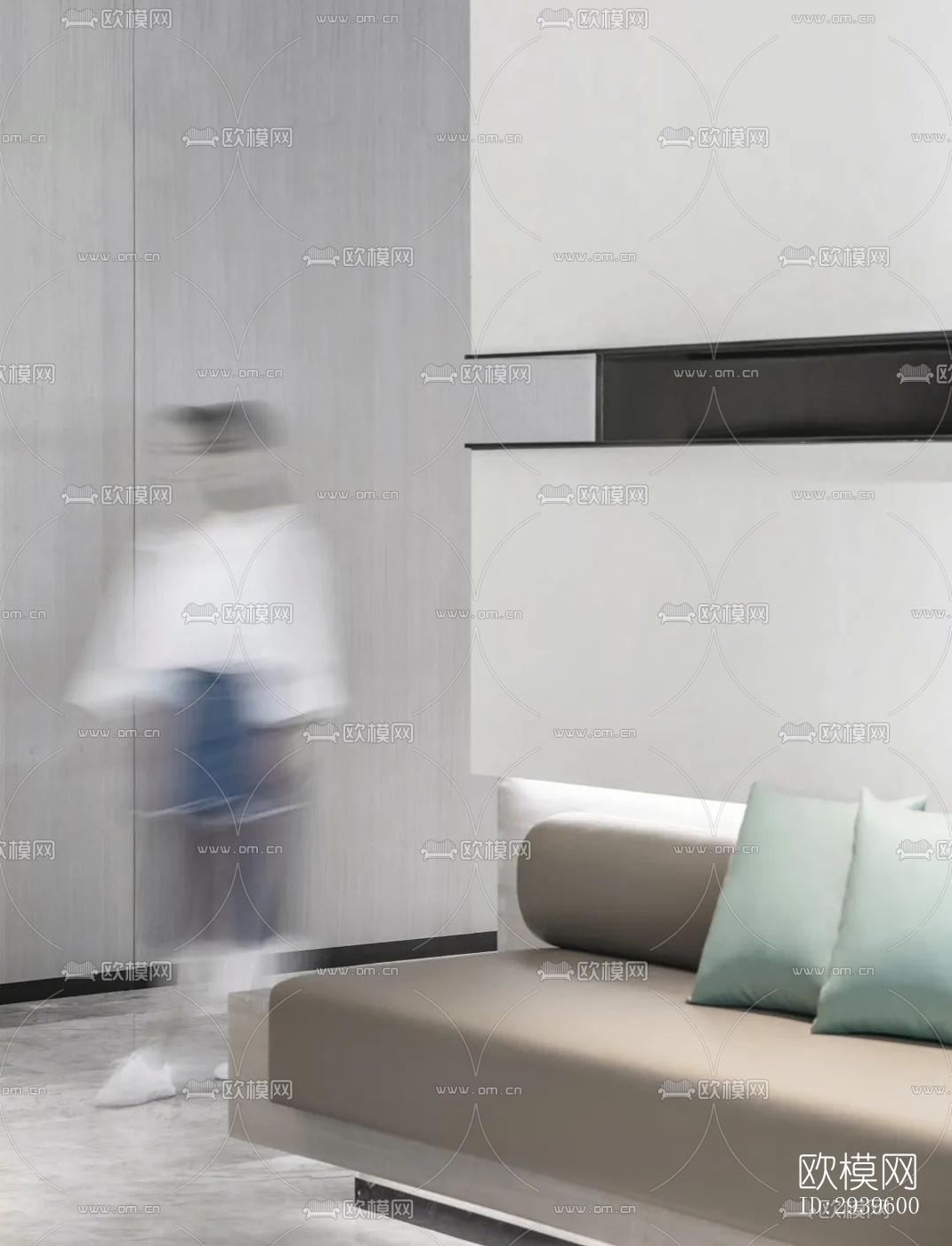 现代酒店民宿效果图下载（渲染图2）