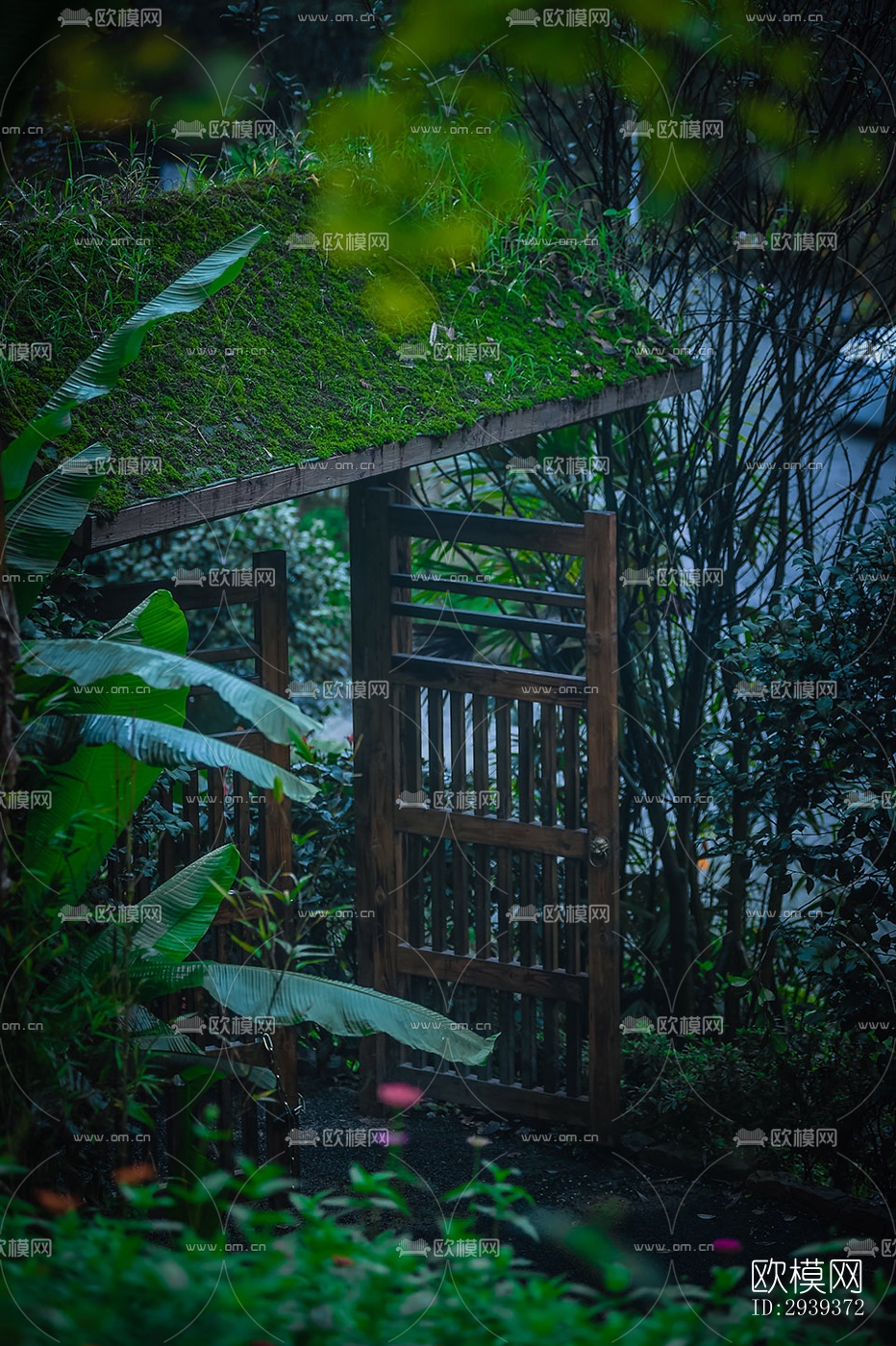 中式酒店民宿效果图下载（渲染图7）