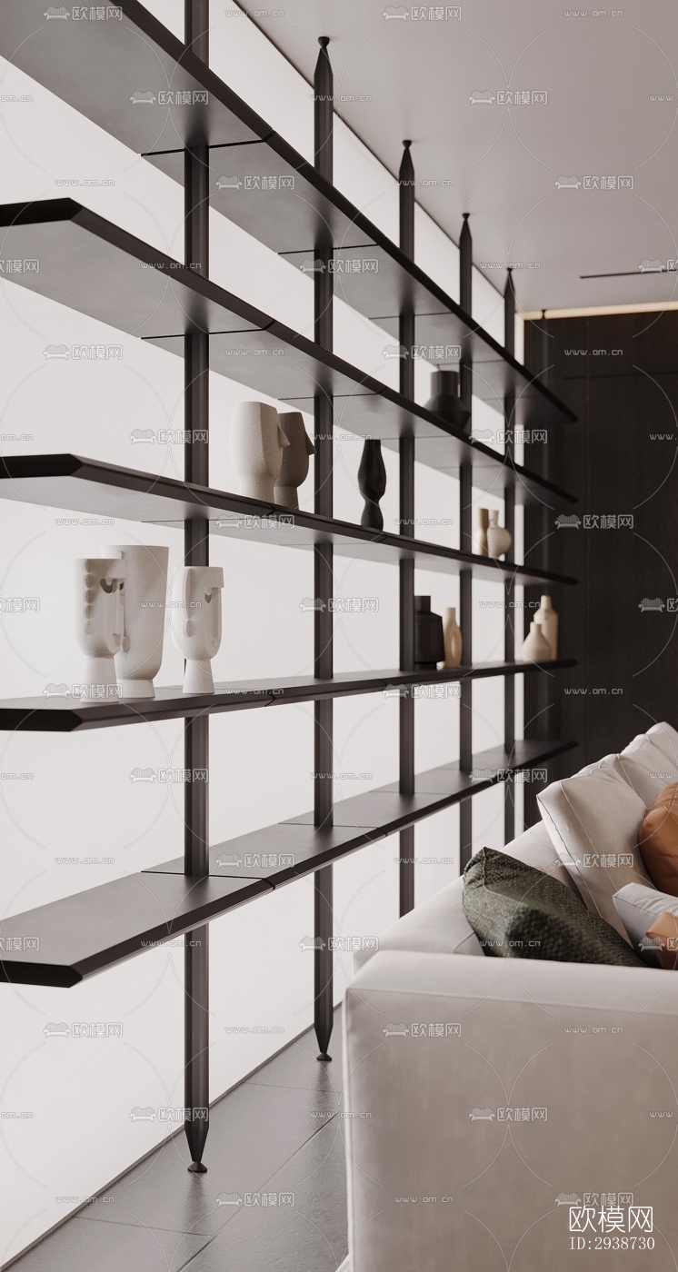 现代展览展厅效果图下载（渲染图20）