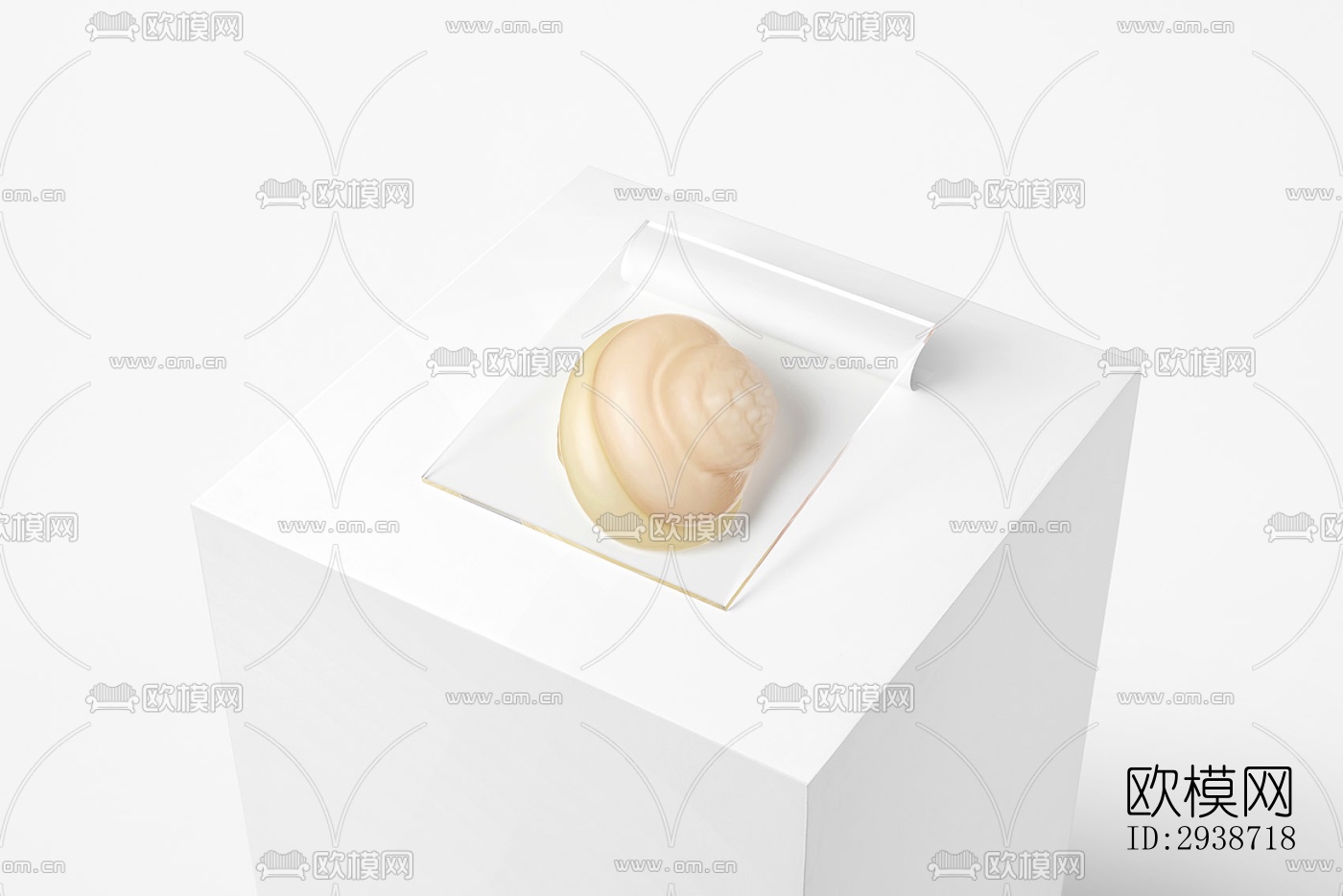 现代展览展厅效果图下载（渲染图3）