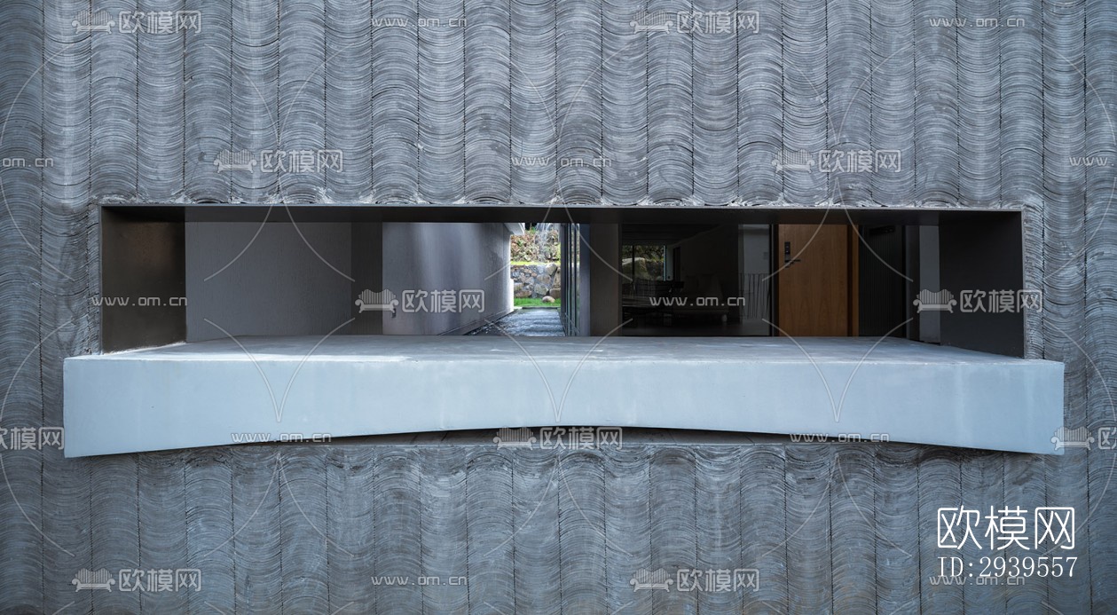 现代酒店民宿效果图下载（渲染图3）