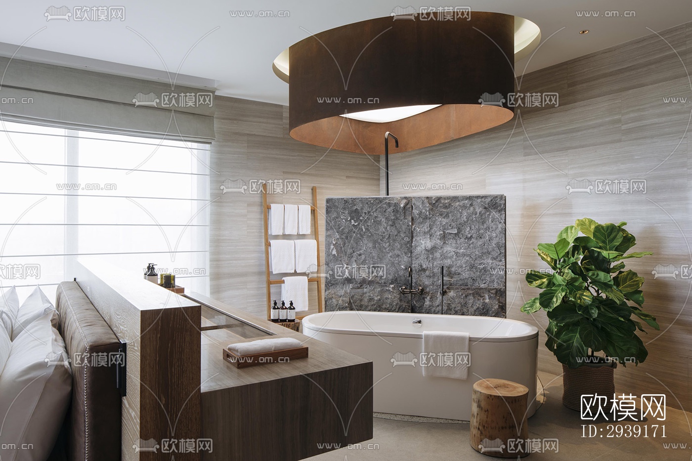 北欧酒店民宿效果图下载（渲染图14）