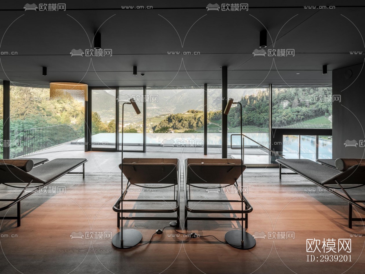 后现代酒店民宿效果图下载（渲染图13）