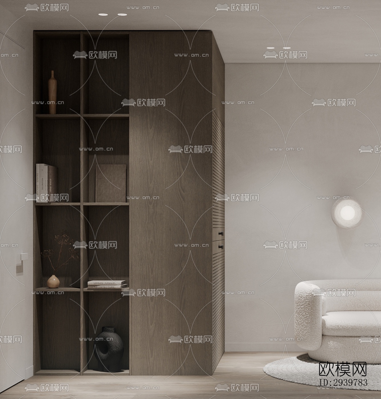 侘寂公寓效果图下载（渲染图6）