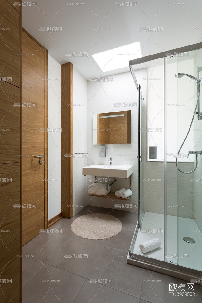 现代酒店民宿效果图下载（渲染图7）