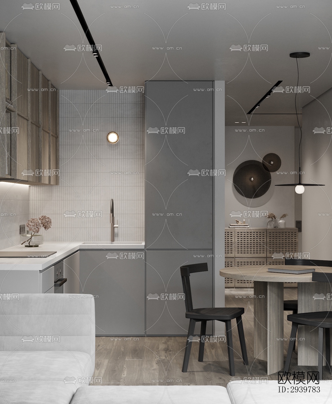 侘寂公寓效果图下载（渲染图20）