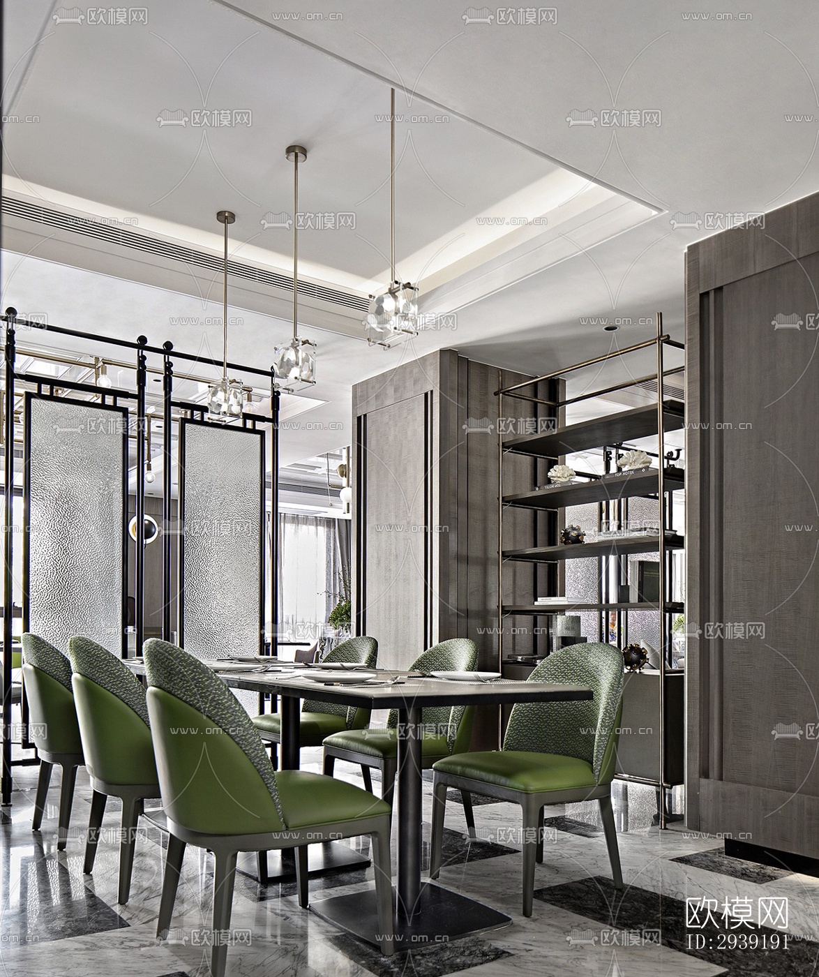 后现代酒店民宿效果图下载（渲染图8）