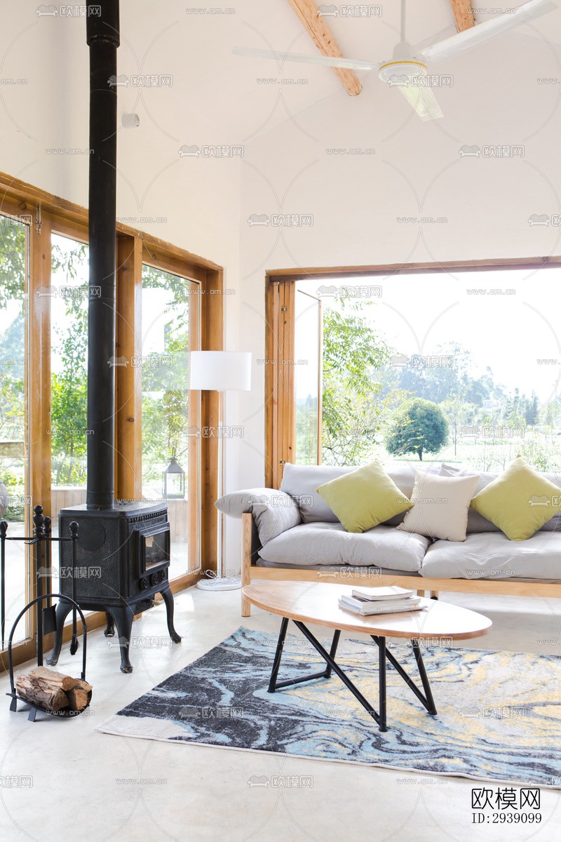 北欧酒店民宿效果图下载（渲染图9）