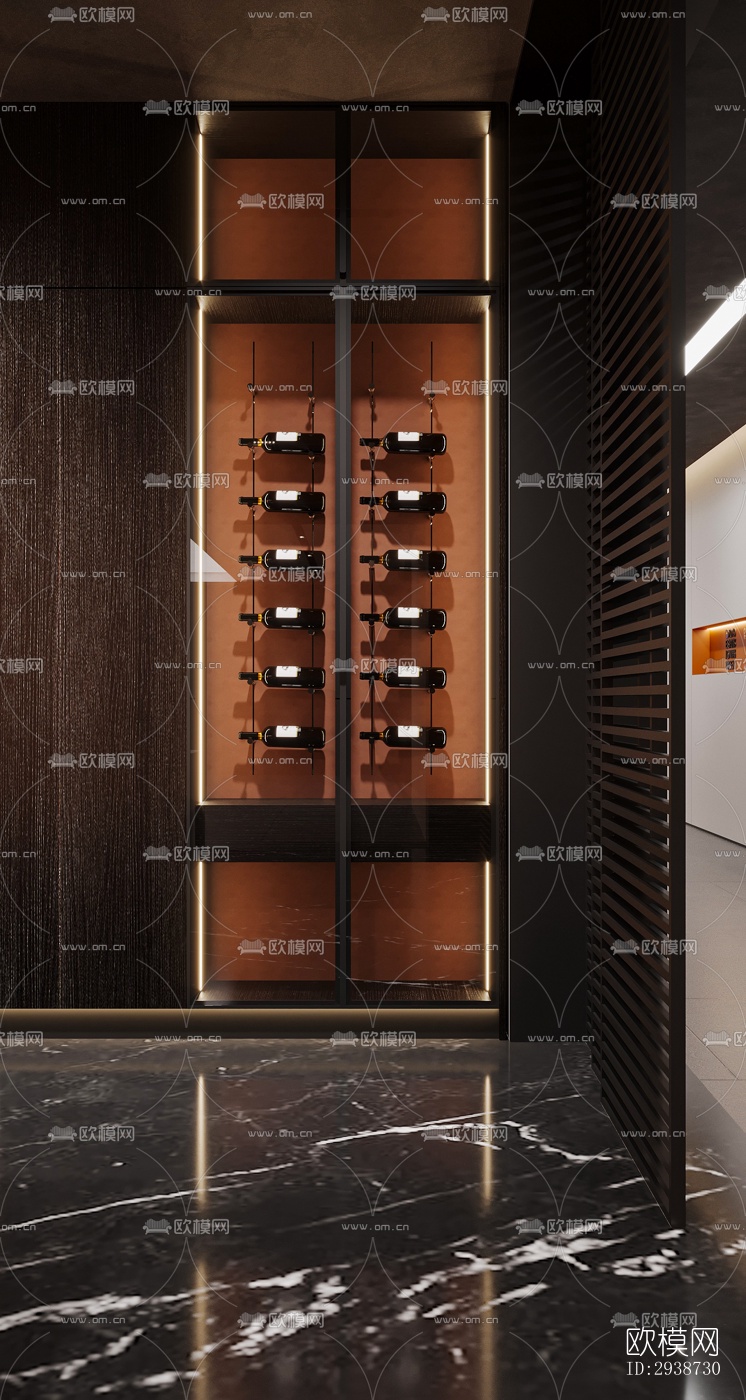 现代展览展厅效果图下载（渲染图16）