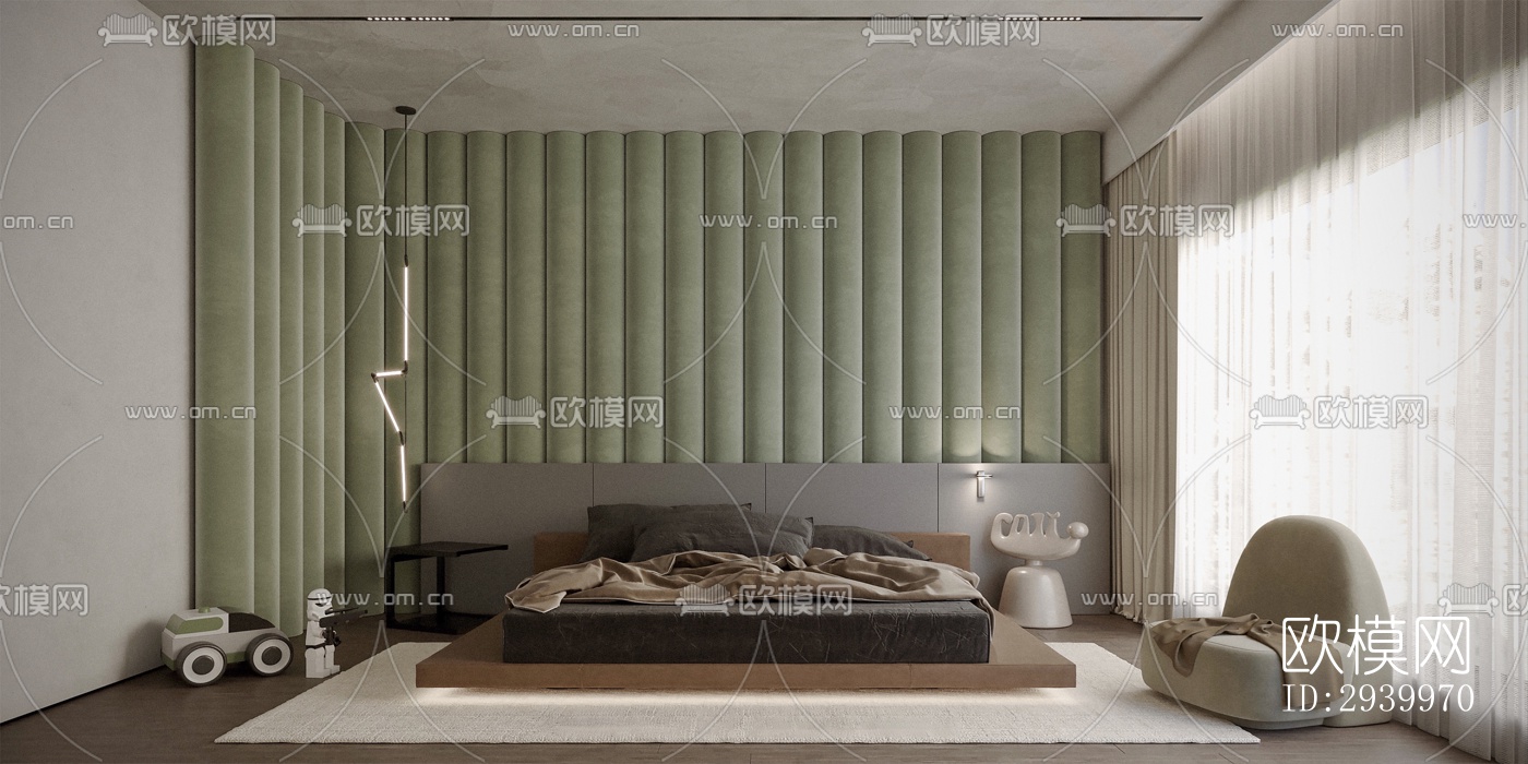 现代复式效果图下载（渲染图5）