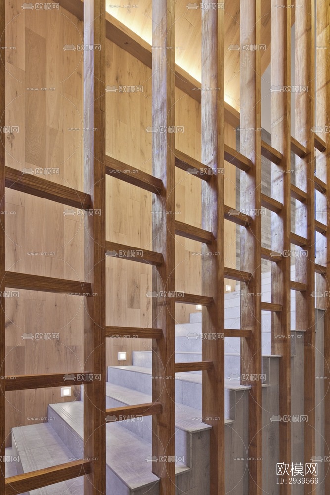 现代酒店民宿效果图下载（渲染图10）