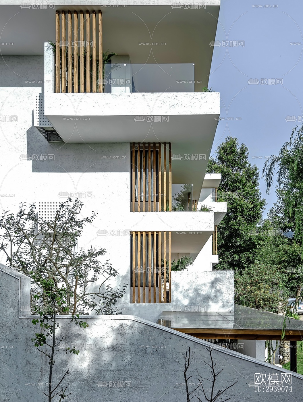 北欧酒店民宿效果图下载（渲染图16）