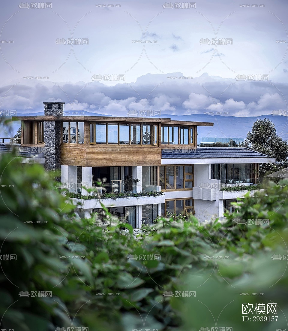 北欧酒店民宿效果图下载（渲染图14）