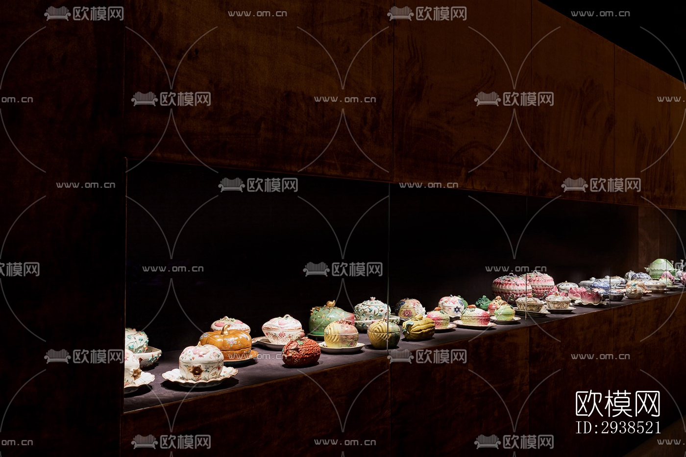 侘寂展览展厅效果图下载（渲染图18）